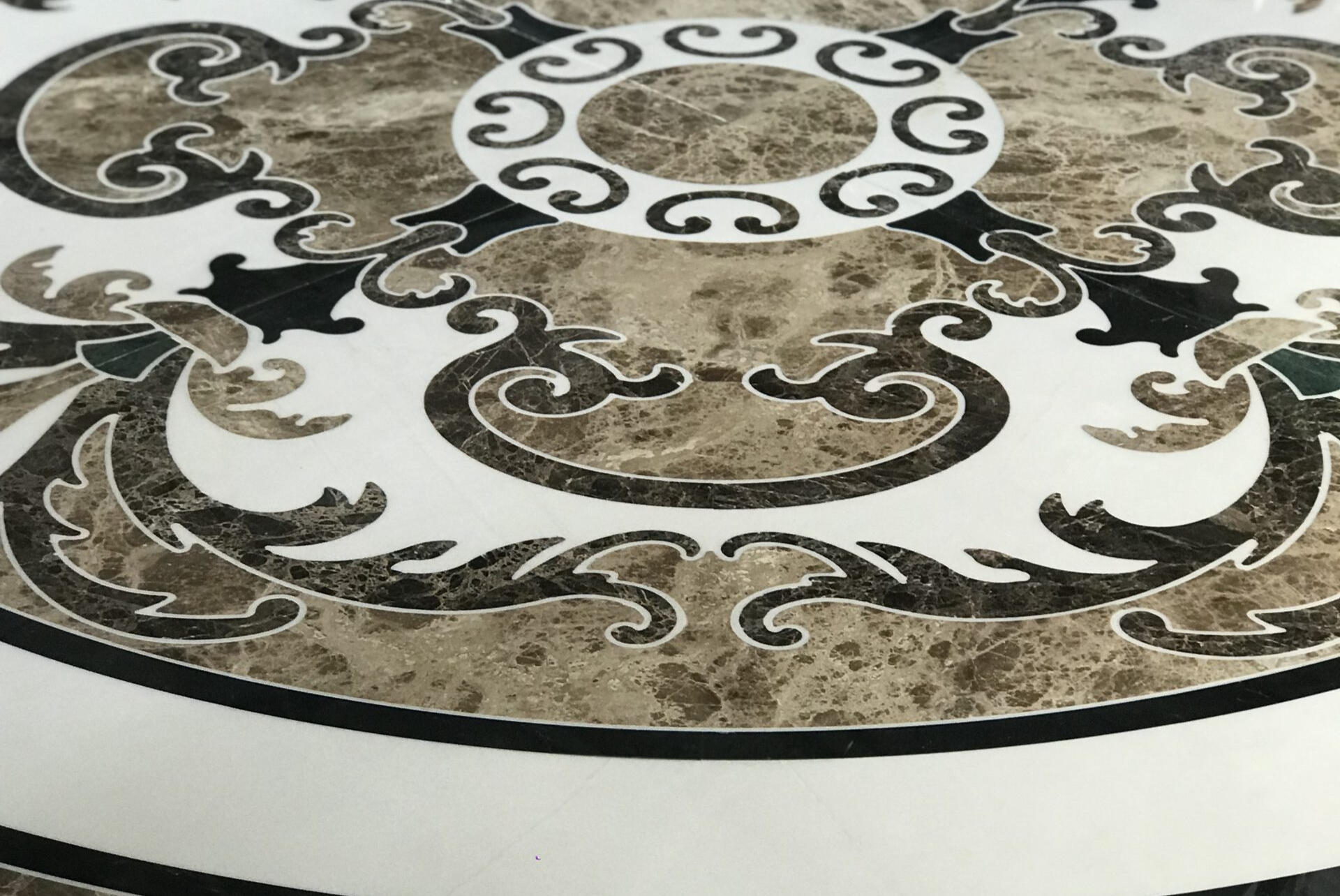 Curated Rare Stones Inlay (Hotel Lobbies & Public Spaces)