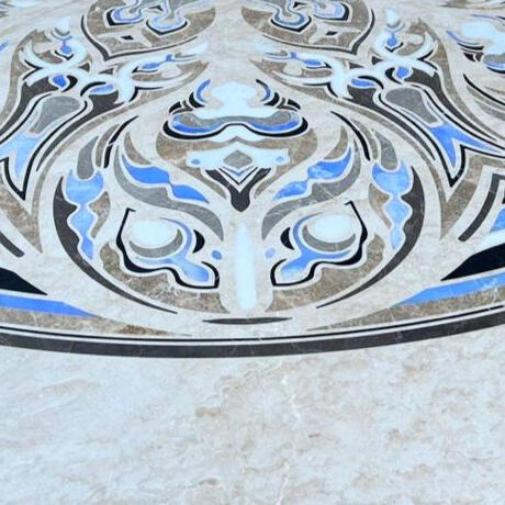 Marble and Onyx Inlay